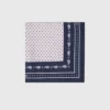 Bandana de seda estampada 60×60