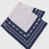 Bandana de seda estampada 60×60