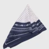 Bandana de seda estampada 60×60