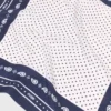 Bandana de seda estampada 60×60