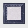 Bandana de seda estampada 60×60