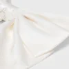 Barrete com laço com efeito acetinado