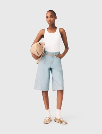 Bermudas com strass