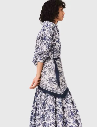 Blusa com estampado de frutas