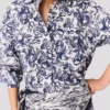 Blusa com estampado de frutas