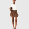 Blusa de seda branca