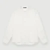 Blusa de seda branca