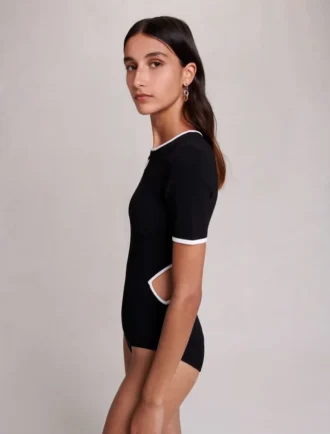 Body de malha aberta