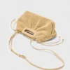 Bolsa de mão Mipli com efeito bouclé
