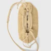 Bolsa de mão Mipli com efeito bouclé