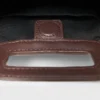 Bolsa de mão Mipli com efeito bouclé