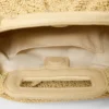 Bolsa de mão Mipli com efeito bouclé