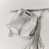 Bolsa Miss M Mini em couro metalizado