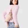 Bolsa Miss M Mini em couro Naplak