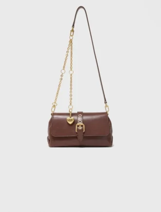Bolsa Miss M Walk em couro vintage