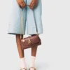 Bolsa Miss M Walk em couro vintage
