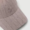 Boné de algodão estampado