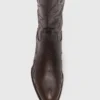 Botas de cowboy em pele