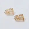 Brincos com strass