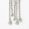 Brincos de estrela com strass