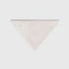 Cachecol triangular de lã com strass