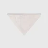 Cachecol triangular de lã com strass