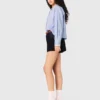 Camisa com gola removível com joias