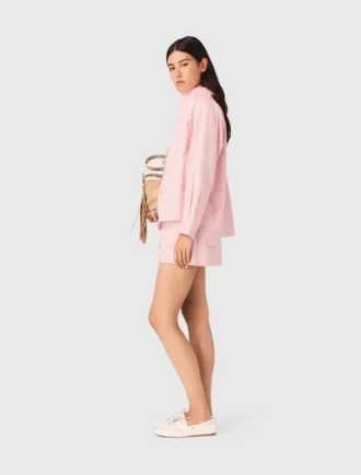 Camisa com lenço removível