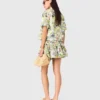 Camisa curta estampada