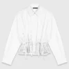 Camisa de algodão com strass