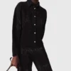 Camisa de ganga com strass