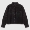 Camisa de ganga com strass
