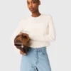 Camisola com botões com joias