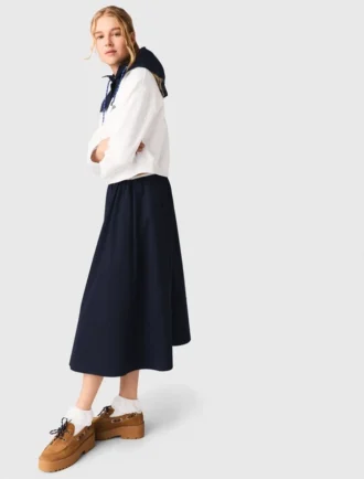 Camisola com estampado marinheiro