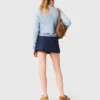 Camisola com laços com joias nas costas