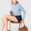 Camisola com laços com joias nas costas