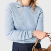 Camisola com laços com joias nas costas