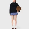 Camisola com logótipo Paris em relevo