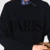 Camisola com logótipo Paris em relevo