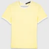 Camisola com recorte redondo nas costas