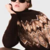Camisola de gola alta Fair Isle