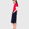 Camisola de gola redonda