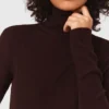 Camisola de lã e seda