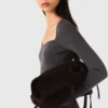 Camisola de malha canelada
