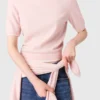 Camisola de manga curta com strass