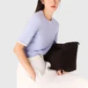Camisola de manga curta com strass