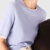 Camisola de manga curta com strass