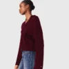 Camisola em mistura de lã