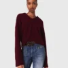 Camisola em mistura de lã