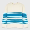 Camisola oversized em mistura de lã
